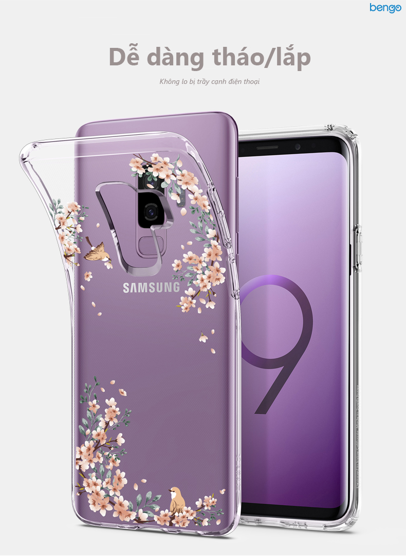Ốp lưng Samsung Galaxy S9 dòng Liquid Crystal Blossom™