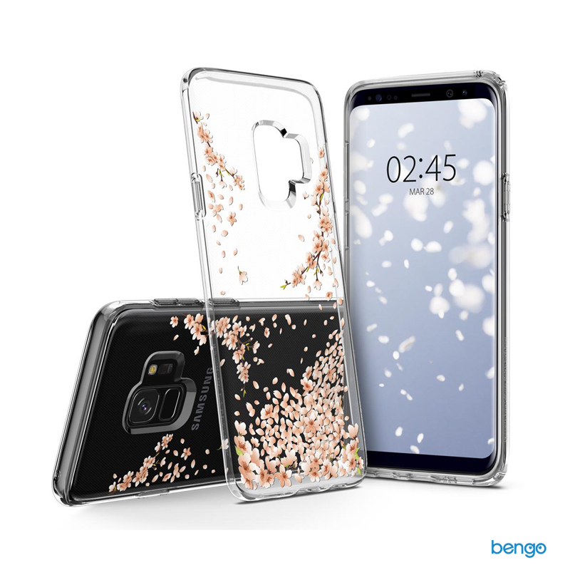 Ốp lưng Samsung Galaxy S9 SPIGEN Liquid Crystal Blossom