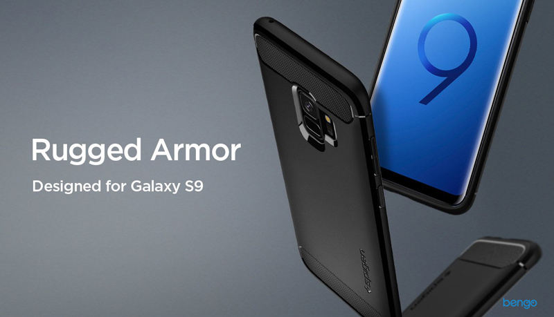 Ốp lưng Samsung Galaxy S9 SPIGEN Rugged Armor