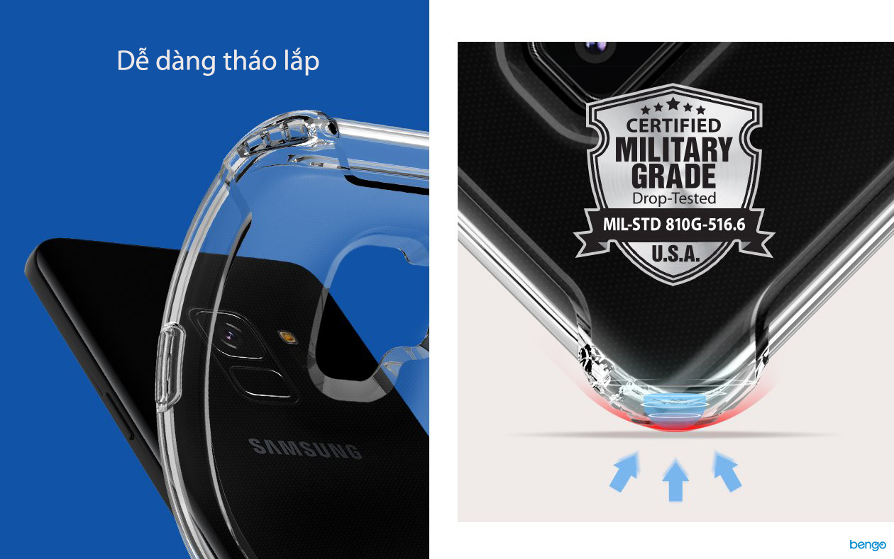 Ốp lưng Samsung Galaxy S9 SPIGEN Rugged Crystal