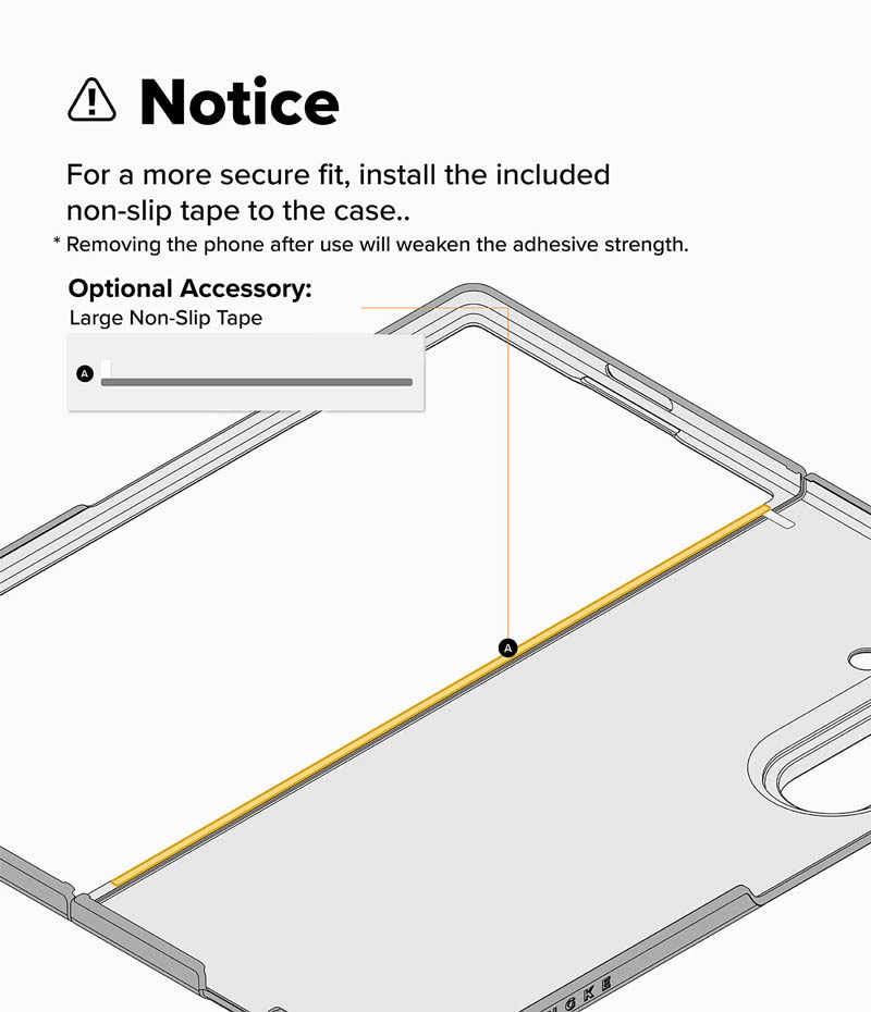 Ốp lưng Samsung Galaxy Z Fold 7 Ringke Alles