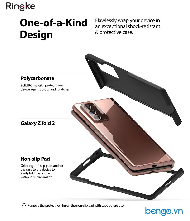 Ốp lưng Samsung Galaxy Z Fold 2 5G RINGKE Slim