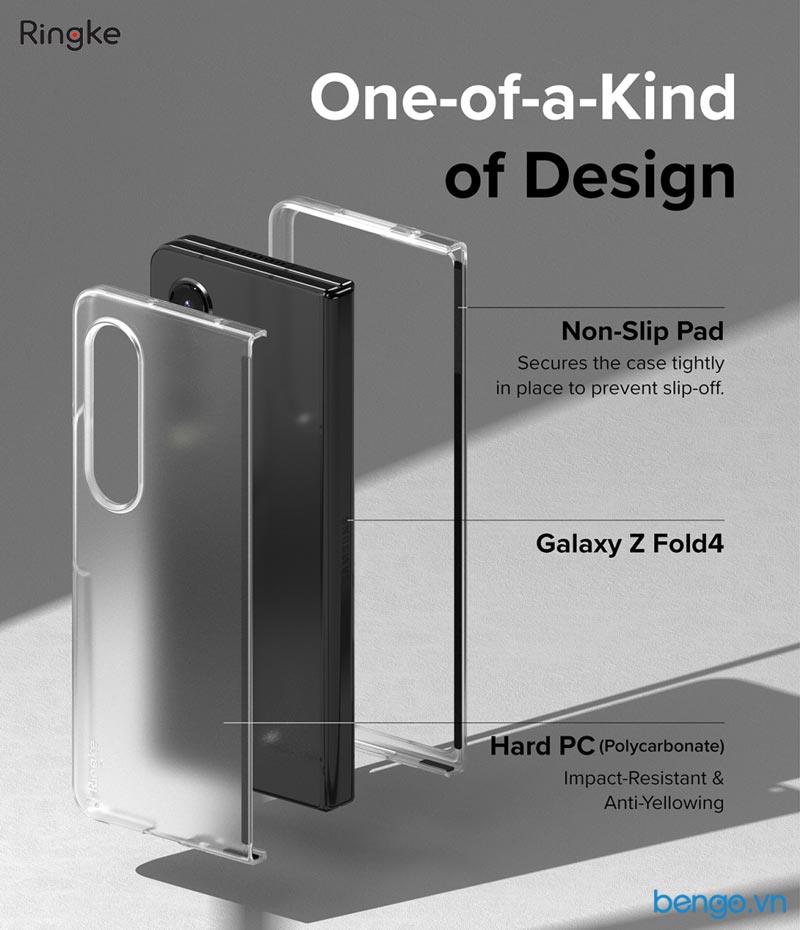 ốp lưng Samsung Galaxy Z Fold 4 5G Ringke Slim