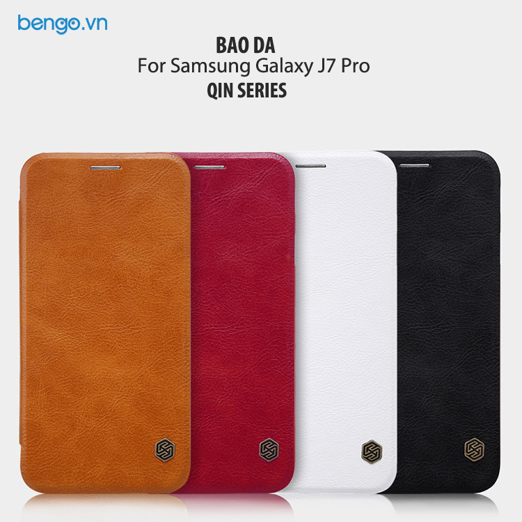 Bao da Samsung Galaxy J7 Pro Nillkin QIN Series Bao da Samsung Galaxy J7 Pro Nillkin QIN Series