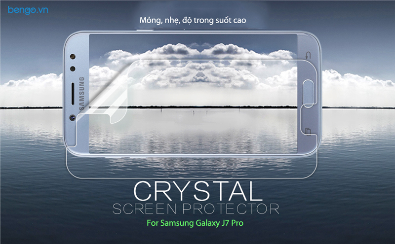 Dán màn hình Samsung Galaxy J7 Pro NILLKIN Crystal Dán màn hình Samsung Galaxy J7 Pro NILLKIN Crystal