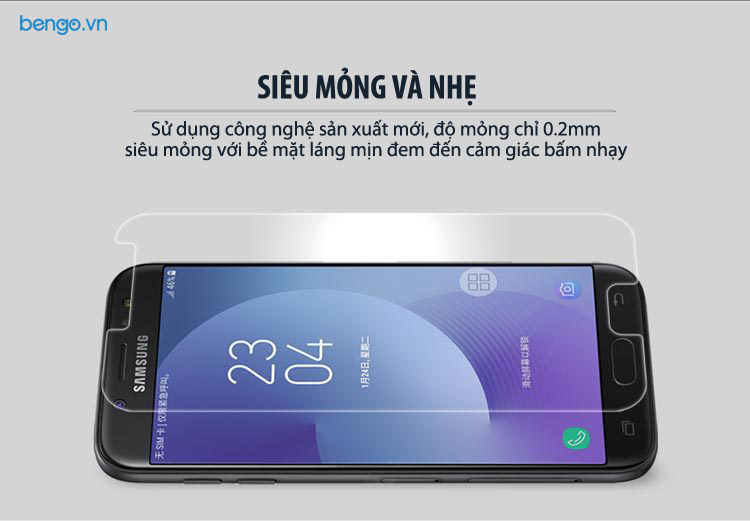 Kính cường lực Samsung Galaxy J7 Pro Nillkin Amazing H + PRO Kính cường lực Samsung Galaxy J7 Pro Nillkin Amazing H + PRO