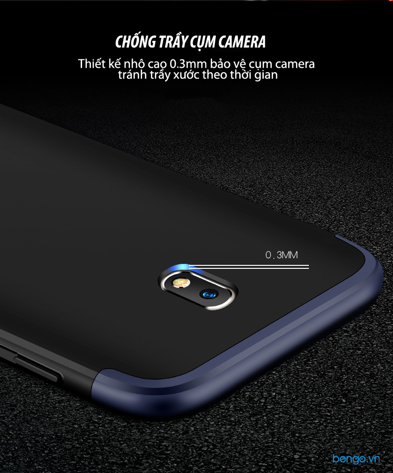 Ốp lưng Samsung Galaxy J7 Pro 360 siêu mỏng