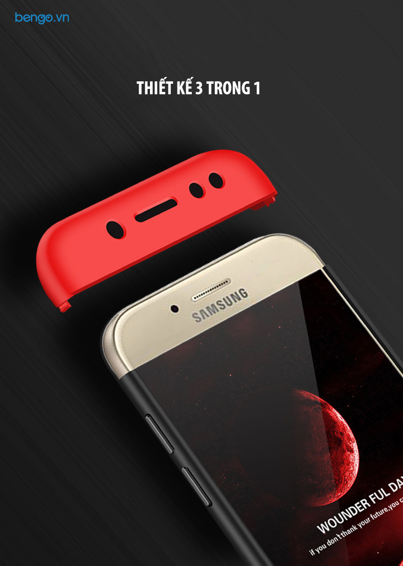 Ốp lưng Samsung Galaxy J3 Pro 360 siêu mỏng