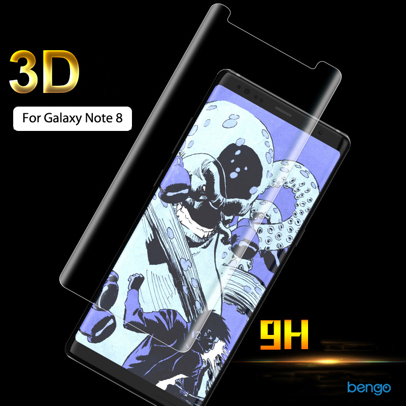 Dán màn hình cường lực Samsung Galaxy Note 8 3D full màn hình small Dán màn hình cường lực Samsung Galaxy Note 8 3D full màn hình small