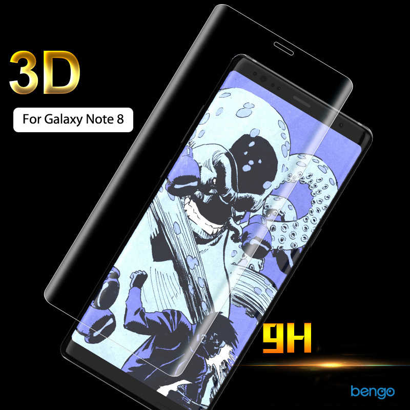 Dán màn hình cường lực Samsung Galaxy Note 8 3D full màn hình Dán màn hình cường lực Samsung Galaxy Note 8 3D full màn hình