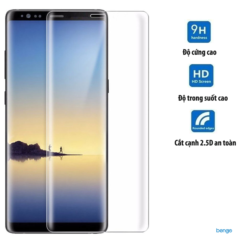 Dán màn hình cường lực Samsung Galaxy Note 8 3D full màn hình Dán màn hình cường lực Samsung Galaxy Note 8 3D full màn hình