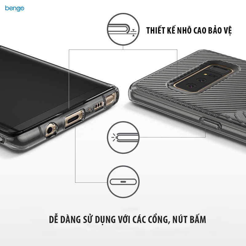 Ốp lưng Samsung Galaxy Note 8 RINGKE Bevel Ốp lưng Samsung Galaxy Note 8 RINGKE Bevel