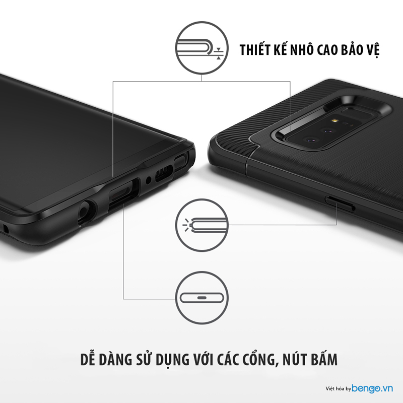 Ốp lưng Samsung Galaxy Note 8 Ringke ONYX Ốp lưng Samsung Galaxy Note 8 Ringke ONYX