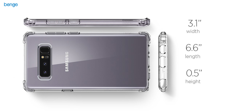 Ốp lưng Samsung Galaxy Note 8 SPIGEN Crystal Shell Ốp lưng Samsung Galaxy Note 8 SPIGEN Crystal Shell