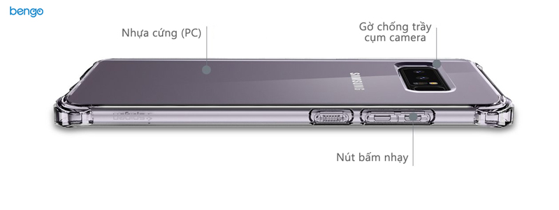 Ốp lưng Samsung Galaxy Note 8 SPIGEN Crystal Shell Ốp lưng Samsung Galaxy Note 8 SPIGEN Crystal Shell