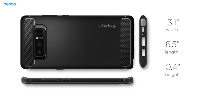 Ốp lưng Samsung Galaxy Note 8 SPIGEN Rugged Armor Ốp lưng Samsung Galaxy Note 8 SPIGEN Rugged Armor