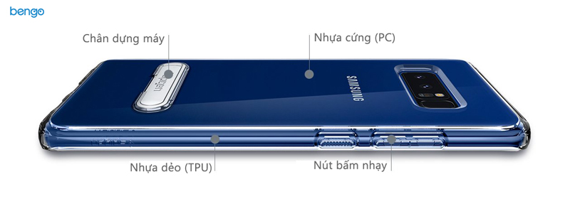 Ốp lưng Samsung Galaxy Note 8 SPIGEN Ultra Hybrid S Ốp lưng Samsung Galaxy Note 8 SPIGEN Ultra Hybrid S