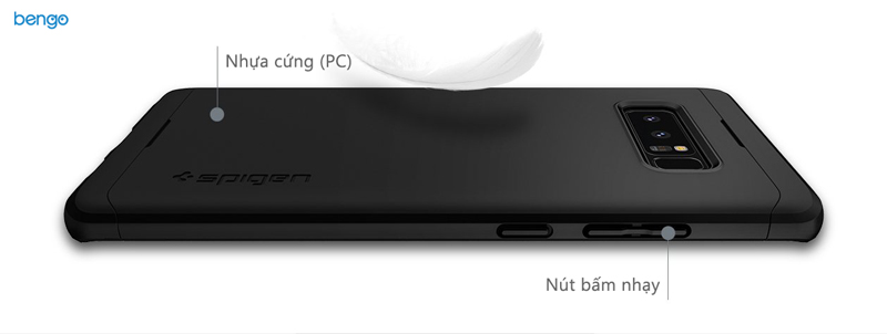 Ốp lưng Samsung Galaxy Note 8 SPIGEN Thin Fit 360