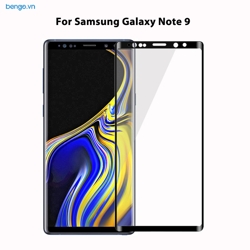 Dán cường lực Samsung Galaxy Note 9 3D keo và từ tính