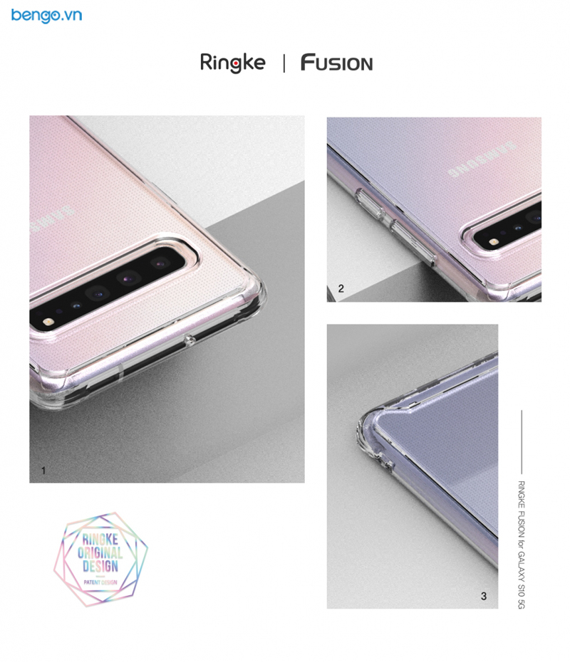 Ốp lưng Samsung Galaxy S10 5G RINGKE Fusion