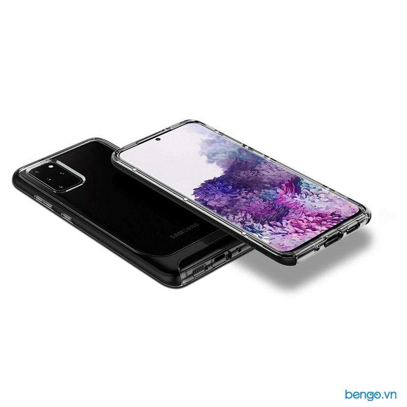 Ốp lưng Samsung Galaxy S20 Plus Spigen Neo Hybrid Crystal - Black