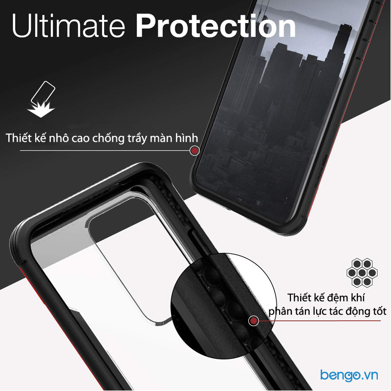 Ốp lưng Samsung Galaxy S20 Ultra X-Doria Defense Shield