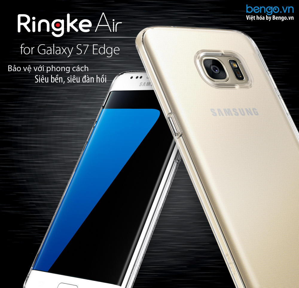 Ốp lưng Samsung Galaxy S7 Edge Ringke AIR