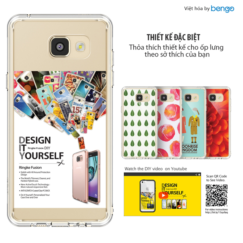 Ốp lưng Samsung Galaxy A3 (2016) Ringke Fusion Ốp lưng Samsung Galaxy A3 (2016) Ringke Fusion