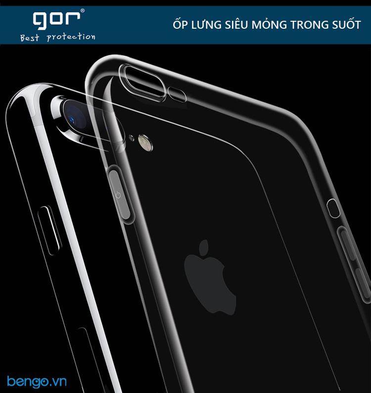 Ốp lưng Samsung Galaxy A5 2017 TPU dẻo trong suốt GOR Ốp lưng Samsung Galaxy A5 2017 TPU dẻo trong suốt GOR