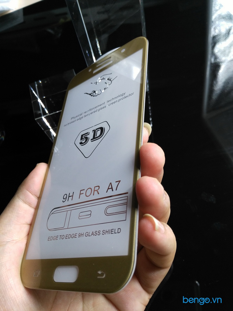 Dán cường lực Samsung Galaxy A7 2017 4D Full màn hình Dán cường lực Samsung Galaxy A7 2017 4D Full màn hình