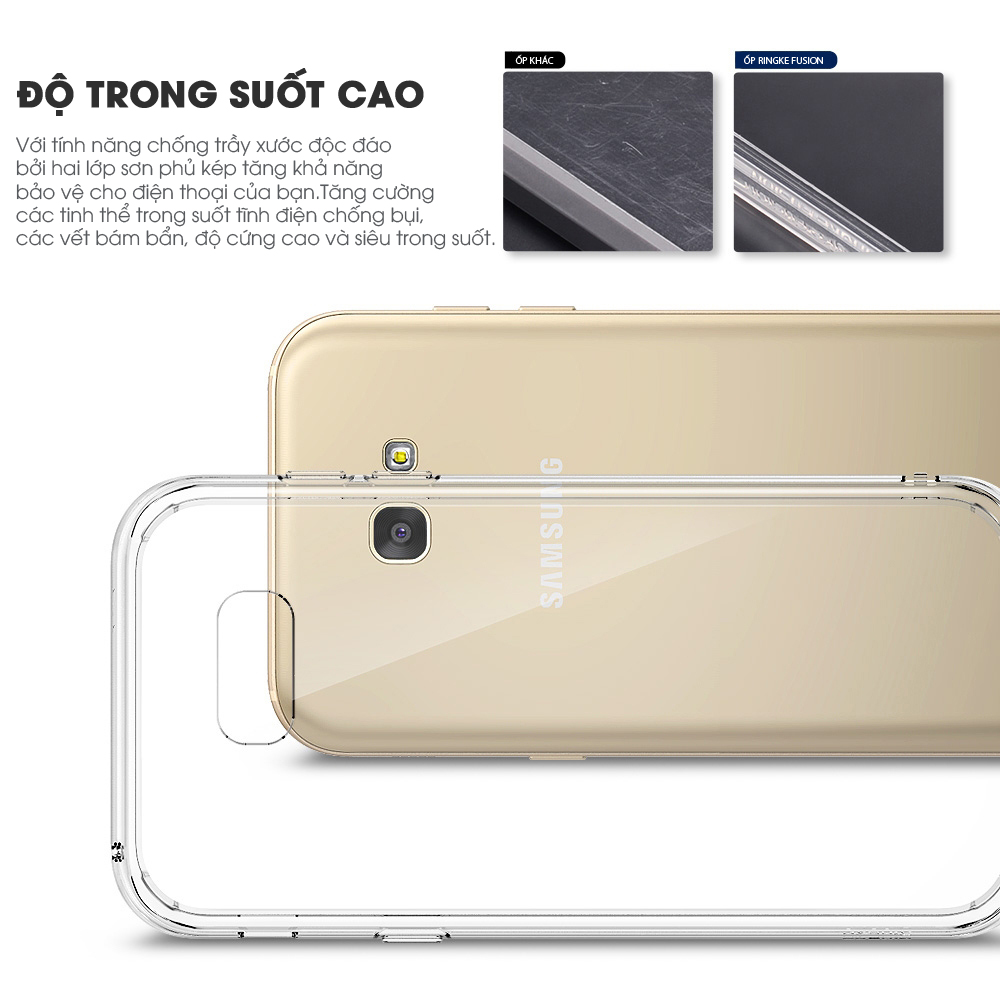 Ốp lưng Samsung Galaxy A7 2017 Ringke Fusion Ốp lưng Samsung Galaxy A7 2017 Ringke Fusion