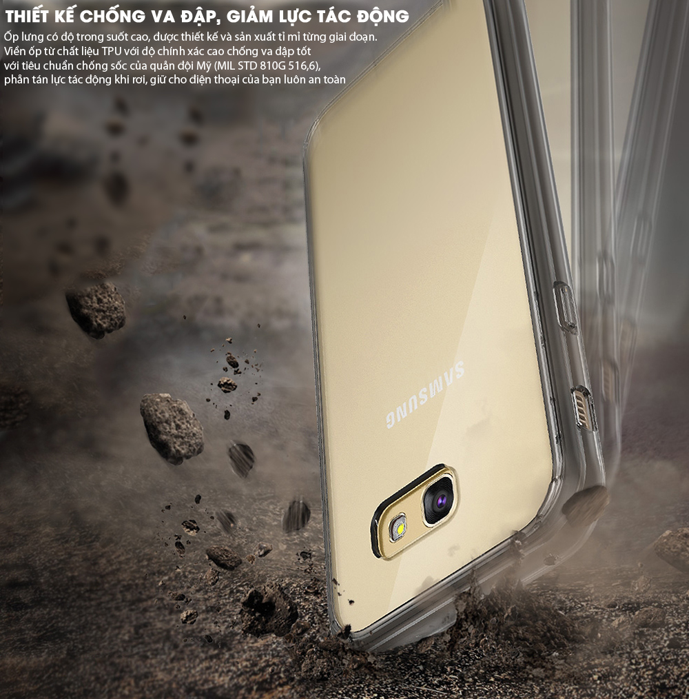 Ốp lưng Samsung Galaxy A7 2017 Ringke Fusion Ốp lưng Samsung Galaxy A7 2017 Ringke Fusion