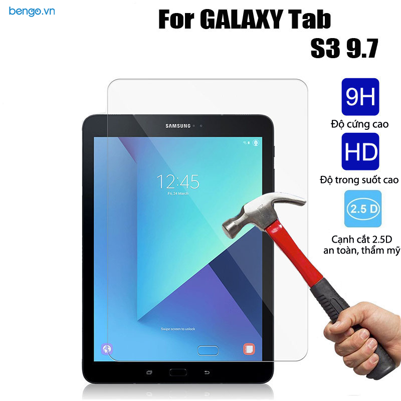 Dán màn hình cường lực Samsung Galaxy Tab S3 9.7