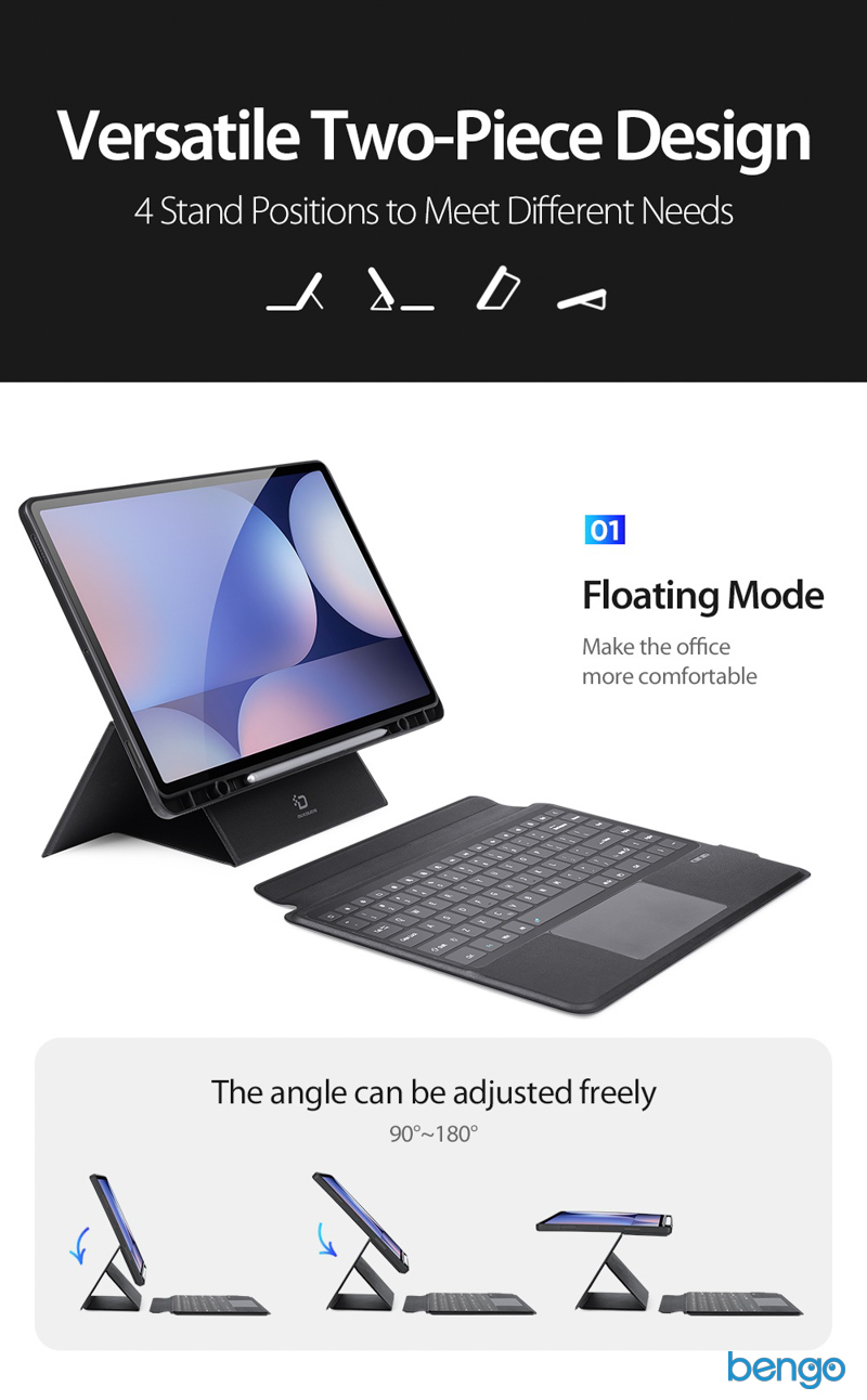 Bao da bàn phím Samsung Galaxy Tab S10 Ultra