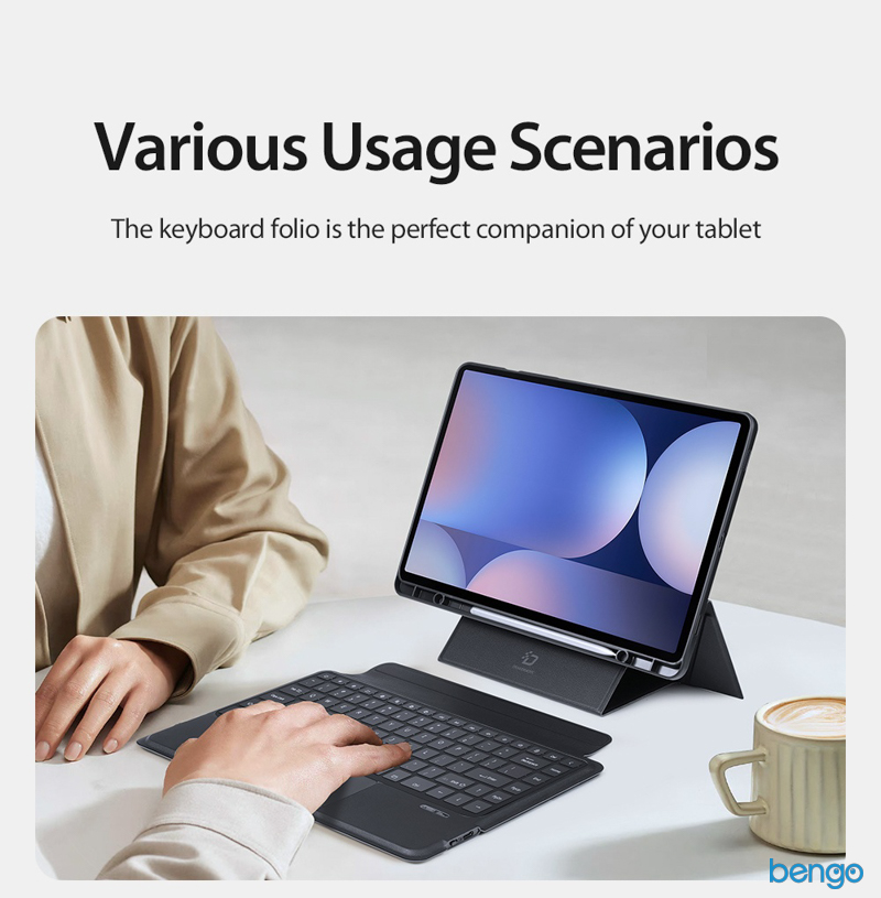 Bao da bàn phím Samsung Galaxy Tab S10 Ultra