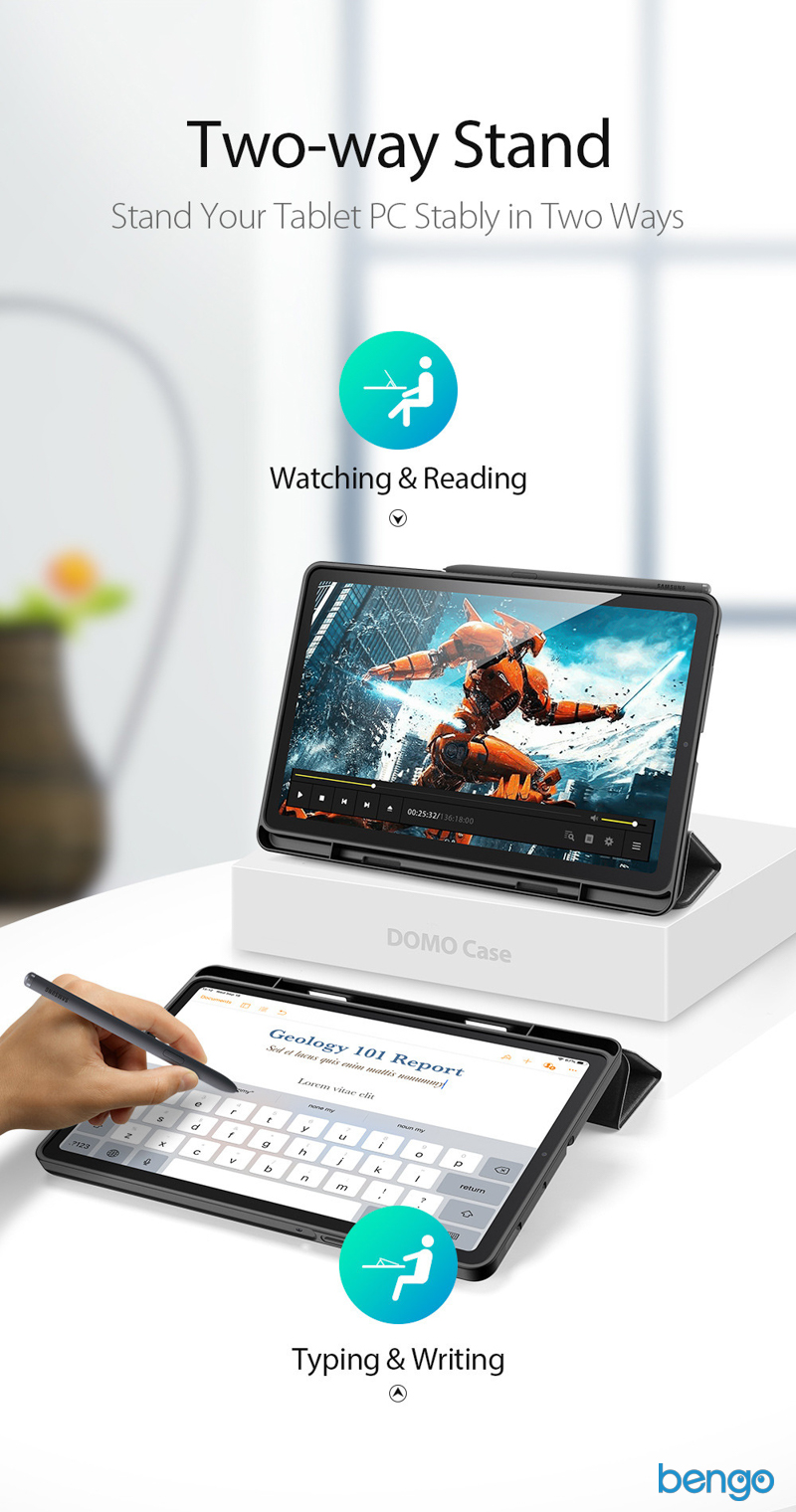 Bao da Samsung Tab S6 Lite (2020/2022/2024) (P610/P613/P615/P619/P620/P625)