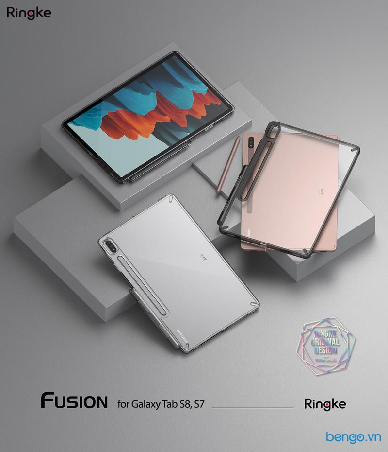 Ốp lưng Samsung Galaxy Tab S8 RINGKE Fusion