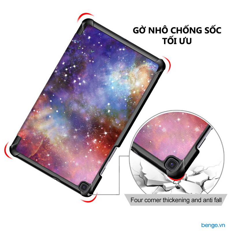 Bao da Samsung Galaxy Tab A 8.0 2019 - SM-T290/T295 họa tiết hoa văn
