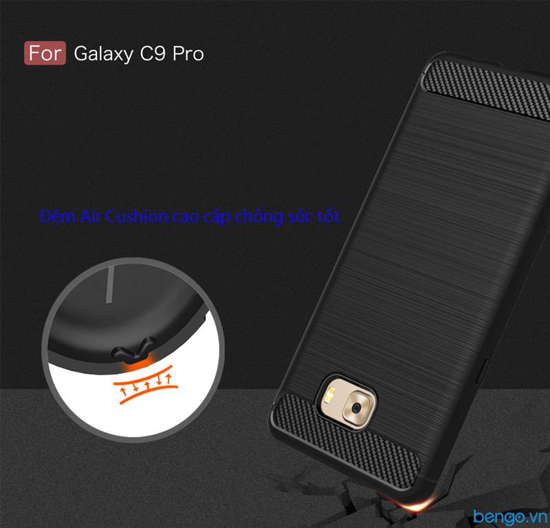 Ốp lưng Samsung Galaxy C9 Pro Rugged Armor Ốp lưng Samsung Galaxy C9 Pro Rugged Armor