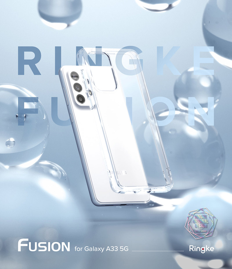 Ốp lưng Samsung Galaxy A33 5G Ringke Fusion