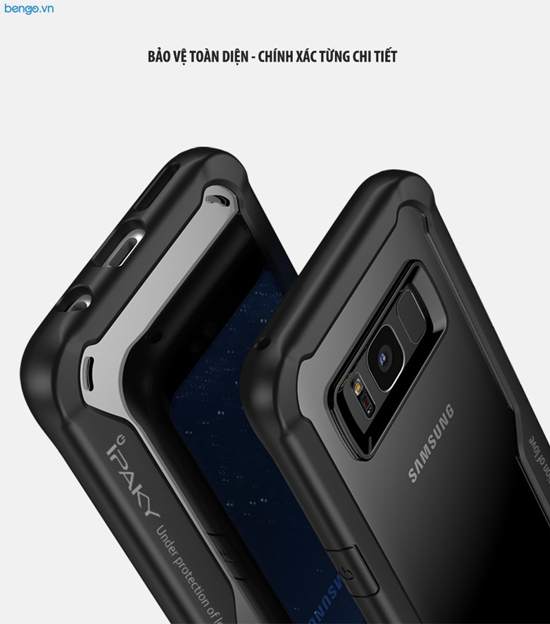 Ốp lưng Samsung Galaxy S8 IPAKY Air Hybrid Ốp lưng Samsung Galaxy S8 IPAKY Air Hybrid