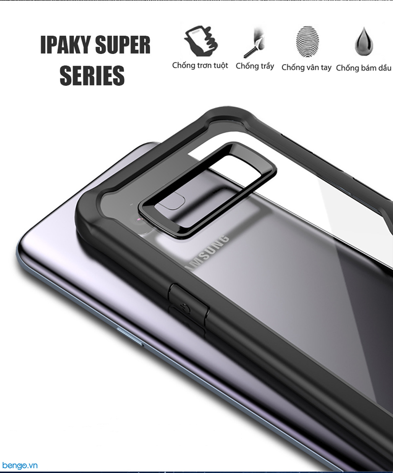 Ốp lưng Samsung Galaxy S8 IPAKY Air Hybrid Ốp lưng Samsung Galaxy S8 IPAKY Air Hybrid