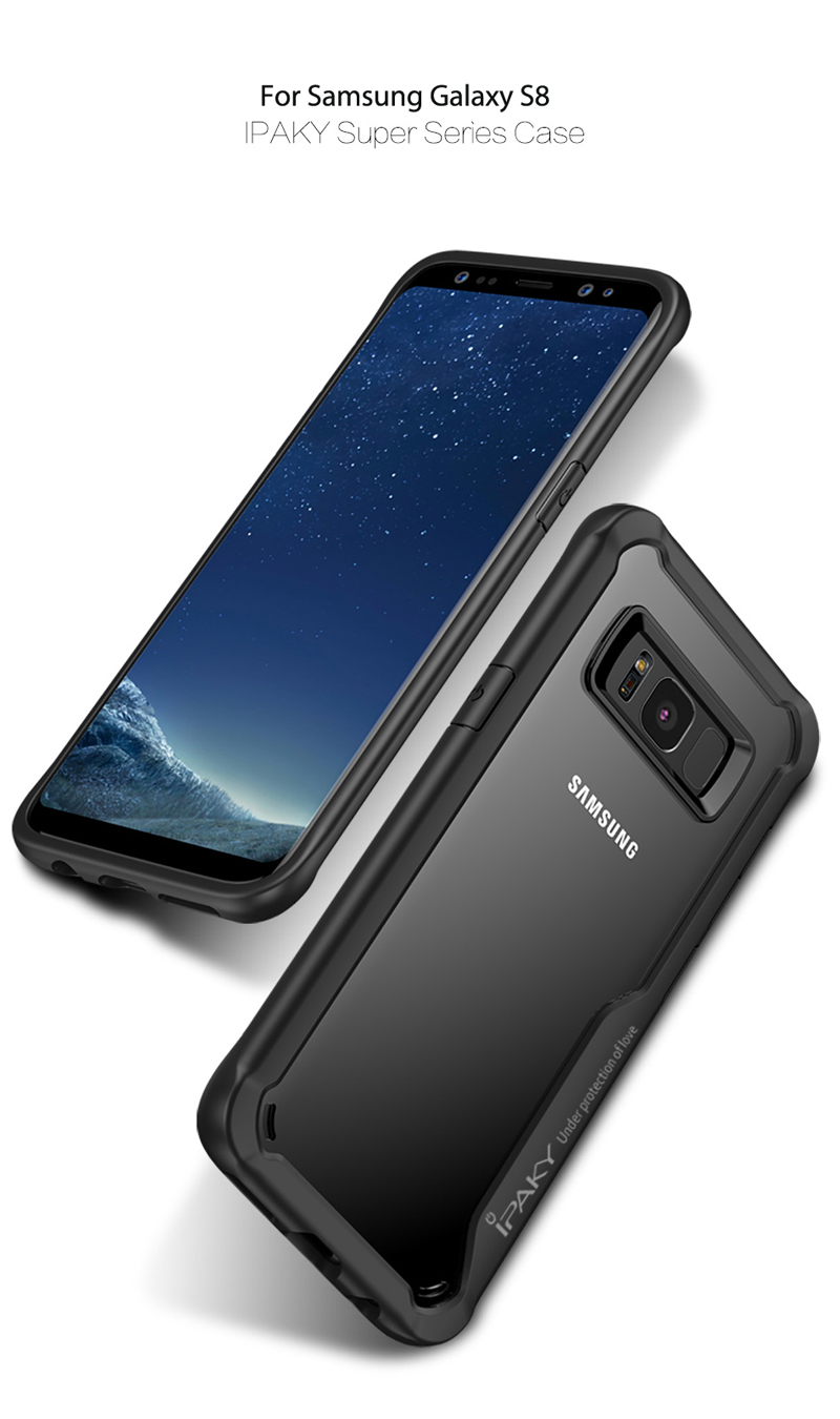 Ốp lưng Samsung Galaxy S8 IPAKY Air Hybrid Ốp lưng Samsung Galaxy S8 IPAKY Air Hybrid