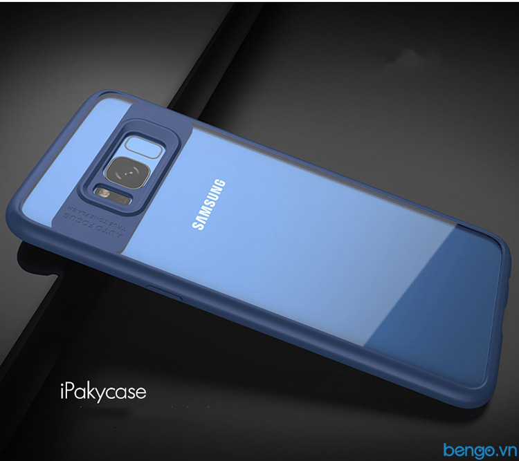 Ốp lưng Samsung Galaxy S8 Plus IPAKY trong suốt viền nhựa dẻo Ốp lưng Samsung Galaxy S8 Plus IPAKY trong suốt viền nhựa dẻo
