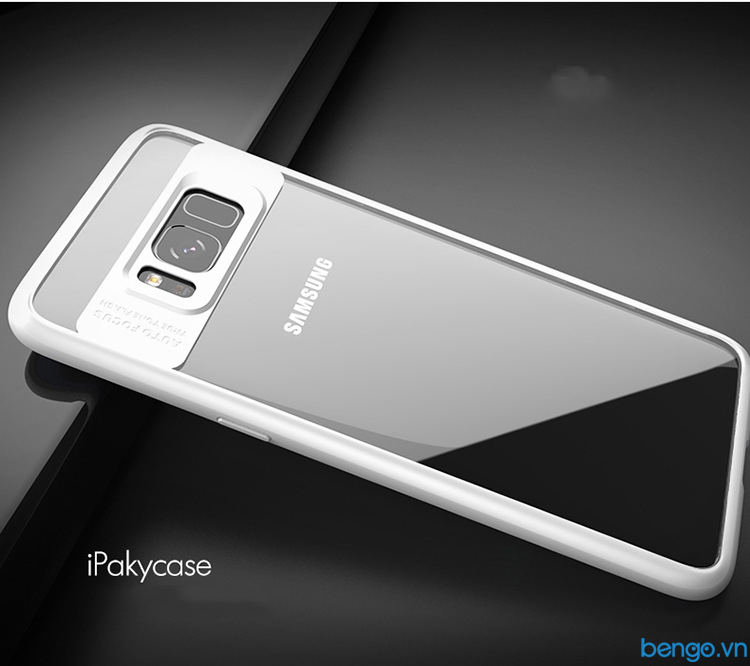 Ốp lưng Samsung Galaxy S8 Plus IPAKY trong suốt viền nhựa dẻo Ốp lưng Samsung Galaxy S8 Plus IPAKY trong suốt viền nhựa dẻo