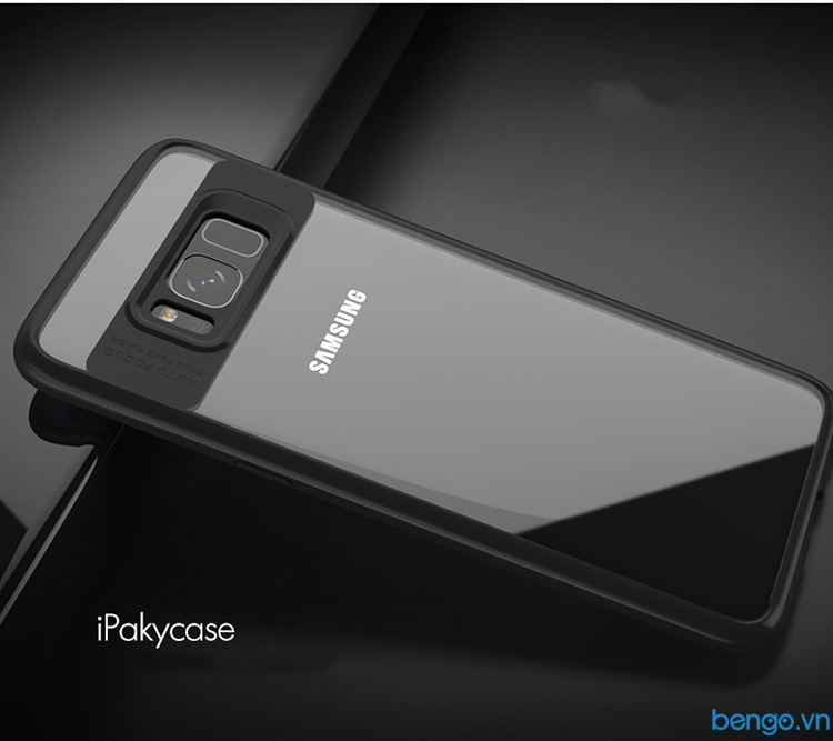 Ốp lưng Samsung Galaxy S8 Plus IPAKY trong suốt viền nhựa dẻo Ốp lưng Samsung Galaxy S8 Plus IPAKY trong suốt viền nhựa dẻo