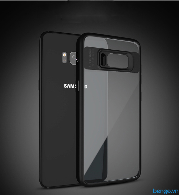 Ốp lưng Samsung Galaxy S8 Plus IPAKY trong suốt viền nhựa dẻo Ốp lưng Samsung Galaxy S8 Plus IPAKY trong suốt viền nhựa dẻo