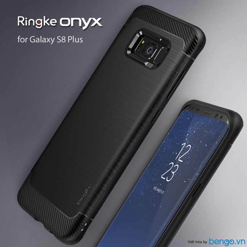 Ốp lưng Samsung Galaxy S8 Plus Ringke Onyx