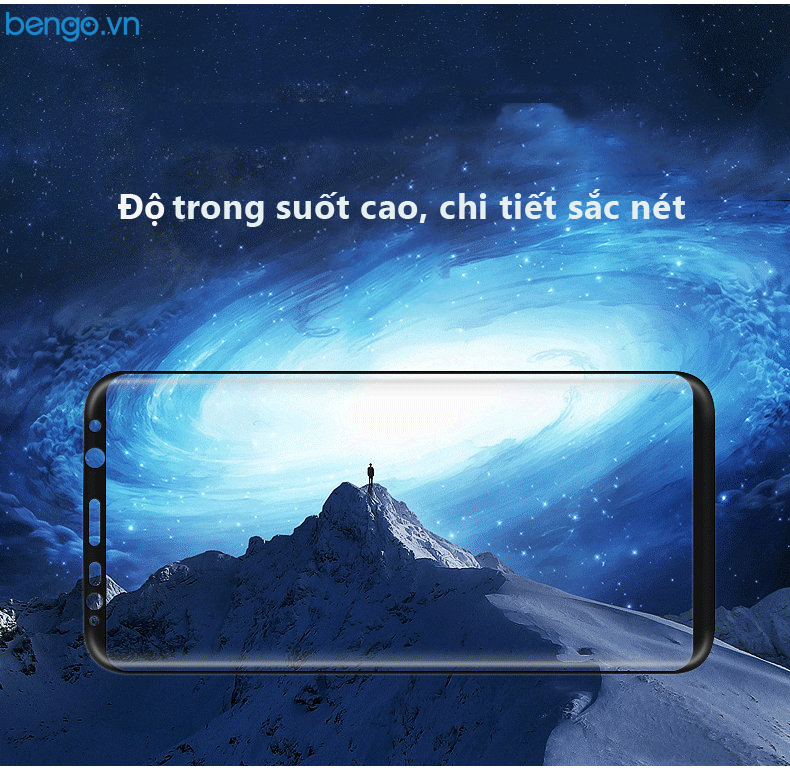 Dán màn hình cường lực Samsung Galaxy S8 3D Full màn hình Dán màn hình cường lực Samsung Galaxy S8 3D Full màn hình