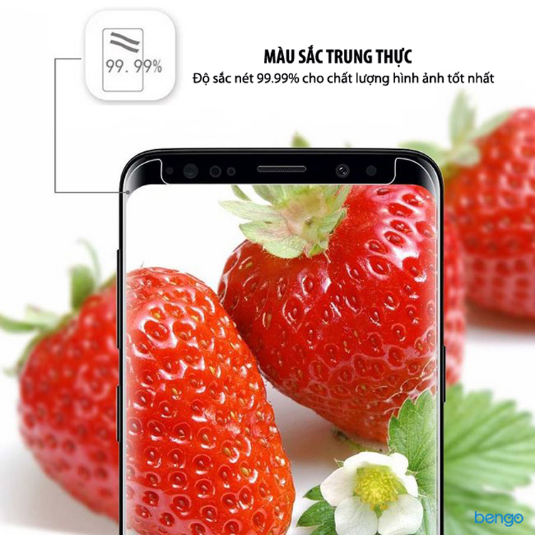 Dán cường lực Samsung Galaxy S8 3D full keo UV